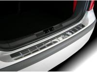 Volkswagen Touran (07-) накладка на задний бампер с силиконовыми вставками, к-кт 1шт.