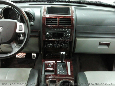 Декоративные накладки салона Dodge Nitro 2007-н.в. полный набор, Автоматическая коробка передач